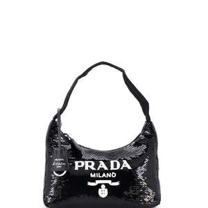 Prada Re-Edition Hobo Sequins Mini #204308P22B